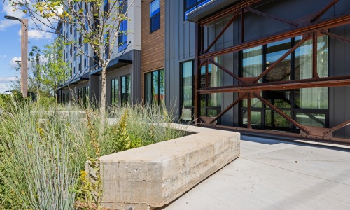 CHEVRON BENCHES Cover Image