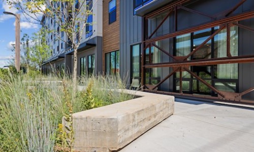 CHEVRON BENCHES Cover Image