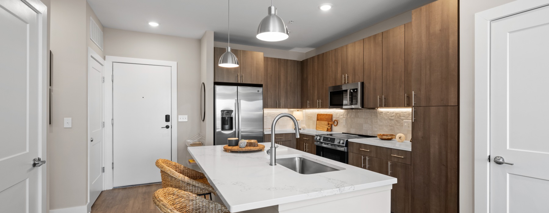 Spacious floorplans